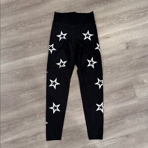 Ultrcor Black Star Patterned Leggings